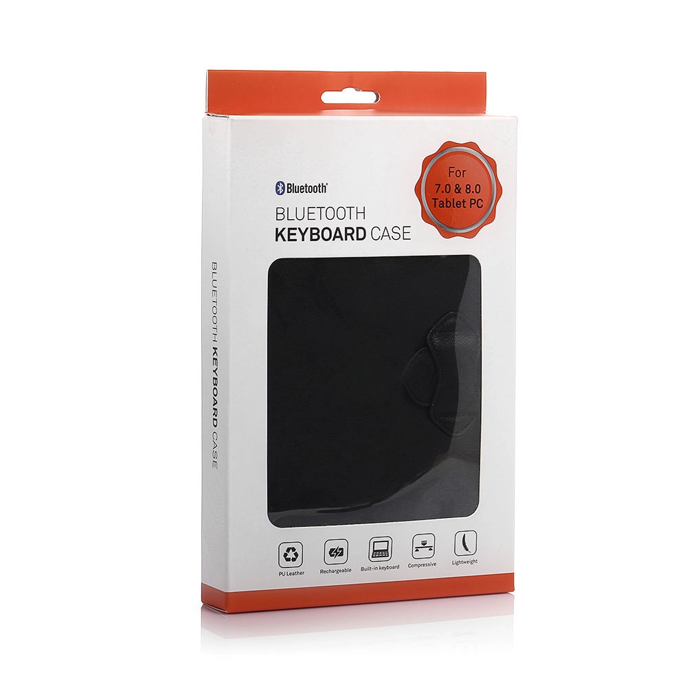 Bao Da Kèm Bàn Phím Bluetooth Loại Đa Năng cho Máy Tính Bảng 7.0"-8.0"